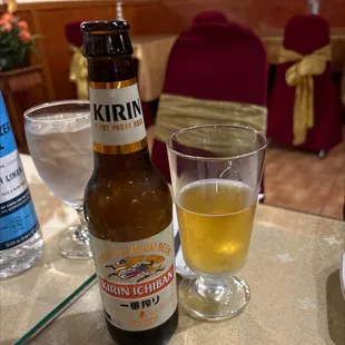 Kirin Ichiban Jaanease beer