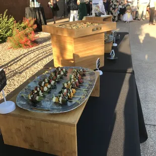 sashimi, sushi, sushi and sashimi, food