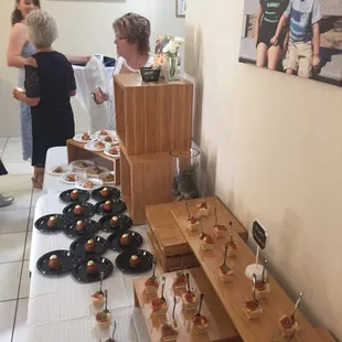 interior, sushi and sashimi