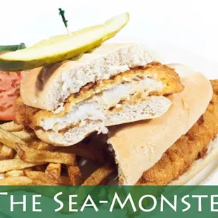 The Sea-Monster Sandwich.
