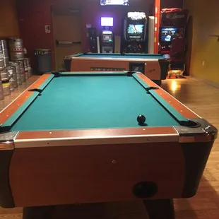 Nice pool tables