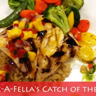 All Entrees are served with soup or side salad.