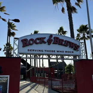 Front entrance and signage