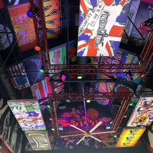 Ceiling of the Restaurant