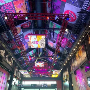 Ceiling of the Restaurant