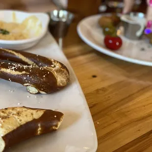 Pretzel and poppers, kinda