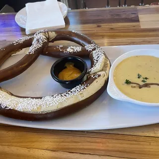 Giant Soft Authentic Bavarian Pretzel