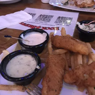 Beer Battered Fish & Chips