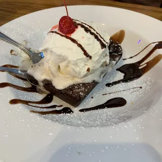 Giant Brownie Sundae
