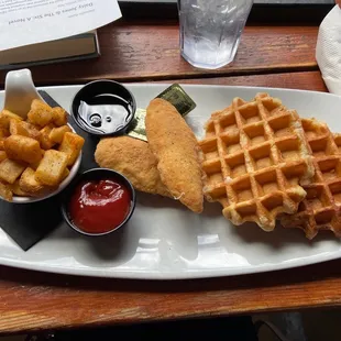 Fried Chicken &amp; Waffles