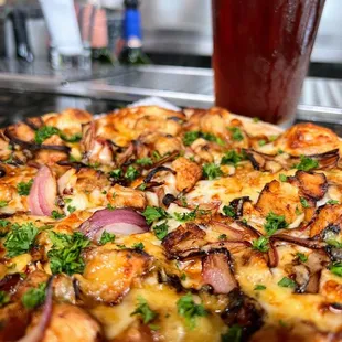 Bill Graham BBQ Chicken Pizza