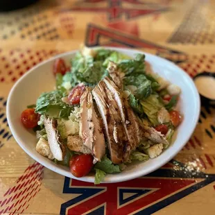 Fire-Grilled Chicken Caesar Salad Main