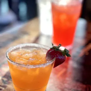 Strawberry Basil Margarita
