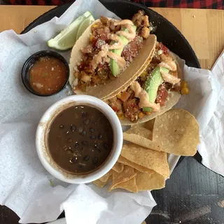 Spicy Chicken Soft Taco