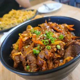 Spicy beef bulgogi