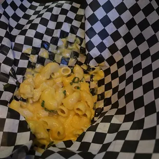 Mac and cheese was okay