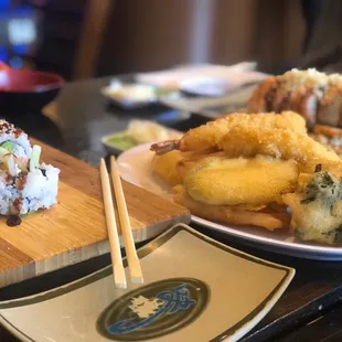 various types of sushi