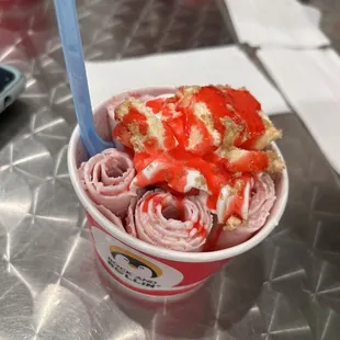 15. Strawberry Cheesecake