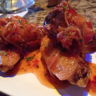Sweet & Spicy Cilantro Chicken Wings (6)
