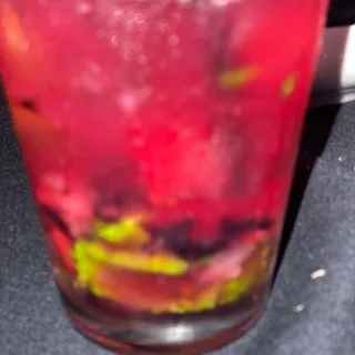 The Strawberry Fields Blueberry Mojito
