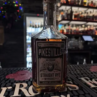 Pikesville Rye is great for a black manhattan.