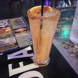 Mango Mexican Candy Drink