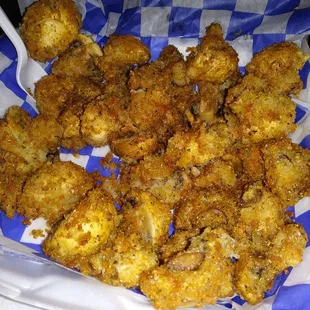 Fried mushrooms $6