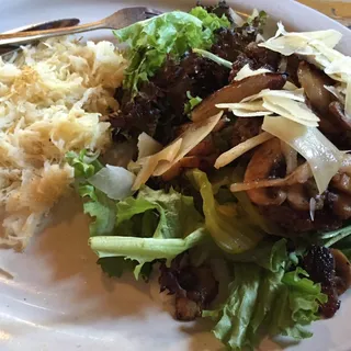 Bun-less Buffalo Hamburger