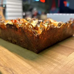 a slice of pizza
