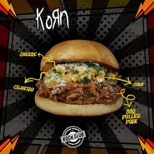 a close up of a sandwich