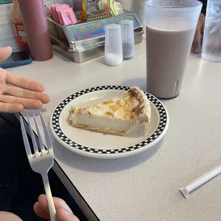 Slice of Sugar Cream Pie