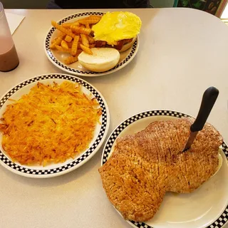 Grilled Pork Tenderloin Breakfast