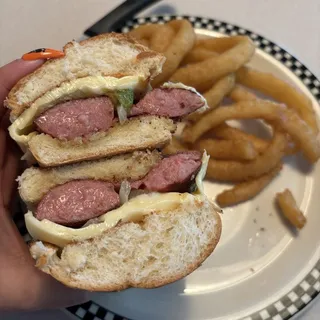 Smoked Sausage Sandwich