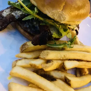 VAT 17 Burger and Fries