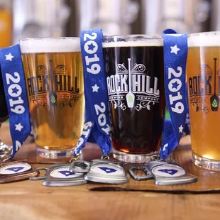 5 award winning beers in the 2019 SC Brewers Guild Comp.