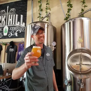 Jerod serving up some liquid goodness