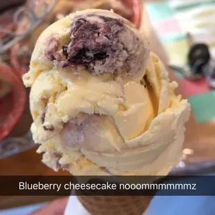 So good. All ice cream is homemade!