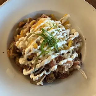 Pig and Potato from the breakfast menu