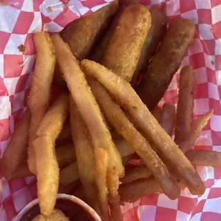 "Lenny and Squiggy" Cheese Sticks and Fries