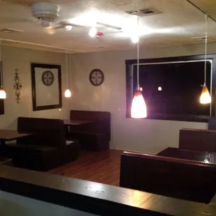 Multiple dining areas