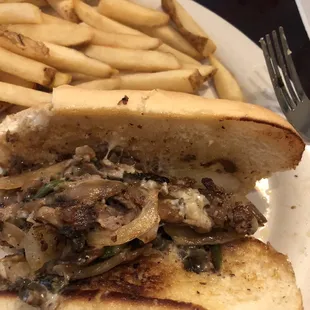 Philly cheesesteak
