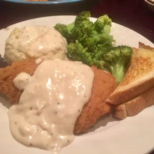 Chicken fried chicken