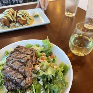 Steak Caesar salad