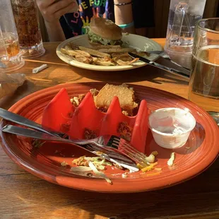 3 beef tacos and my bold rock