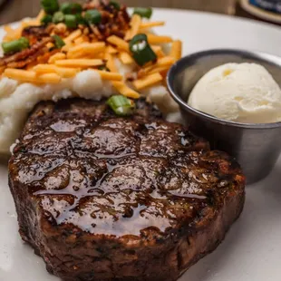 Steak Night Every Thursday! $11.99 hand cut Filet &amp; homemade potatoes