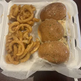 3 Beef Cheese Steak Sliders