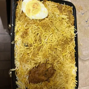 Chicken biryani