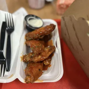 Buffalo hot wings