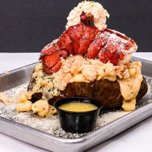  lobster and macaroni dish