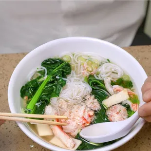 Seafood Noodle Soup